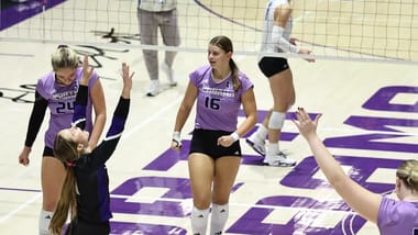 North Alabama Volleyball vs West Georgia