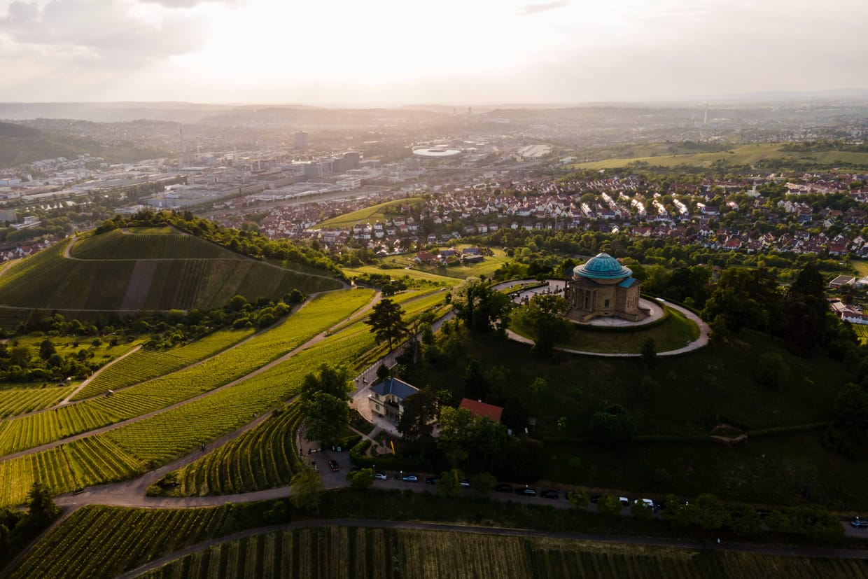 Sunset Picknick an der Grabkapelle
