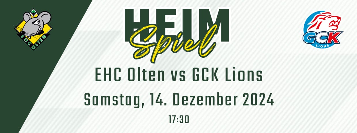 EHC Olten - GCK Lions