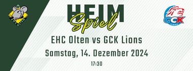 EHC Olten - GCK Lions