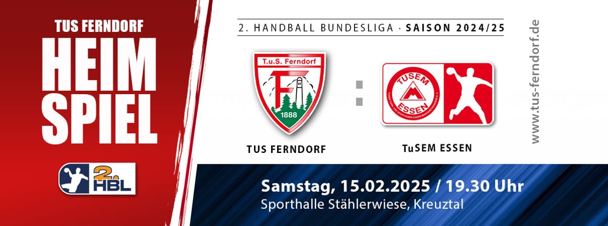 Heimspiel gegen TuSEM Essen