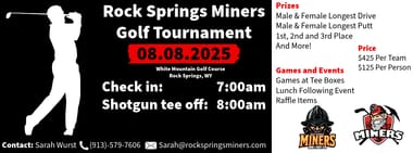 Rock Springs Miners Golf Tournament 