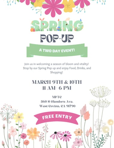 Spring Pop Up