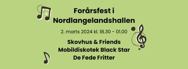 Forårsfest i Nordlangelandshallen