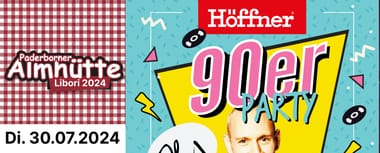 Die große Libori 90er Party mit Oli P - Keine Reservierungen mehr möglich - TROTZDEM GERNE VORBEI KOMMEN!