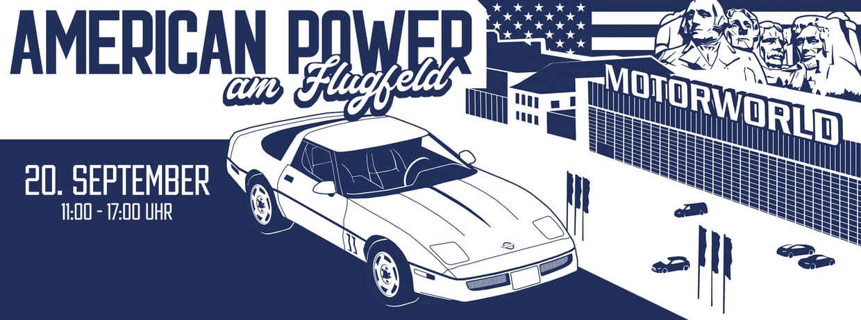 American Power am Flugfeld