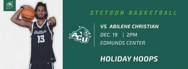 Stetson Men's Basketball vs Abilene Christian