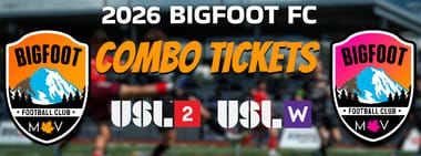 2026 Bigfoot FC Combo Season Tickets 