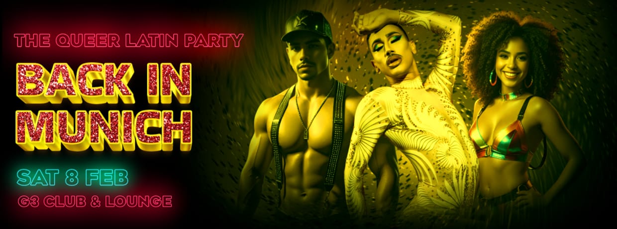 🌴🏳️‍🌈𝗧𝗛𝗘 𝗤𝗨𝗘𝗘𝗥 𝗟𝗔𝗧𝗜𝗡 𝗣𝗔𝗥𝗧𝗬💥𝗕𝗔𝗖𝗞 𝗜𝗡 𝗠𝗨𝗡𝗜𝗖𝗛💥