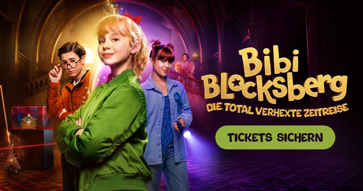 Kino: Bibi Blocksberg – Die total verhexte Zeitreise