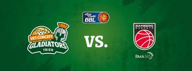 VET-Concept Gladiators vs BMA365 Bamberg Baskets