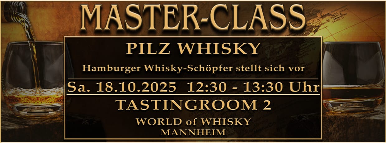 World of Whisky Masterclass - Pilz Whisky