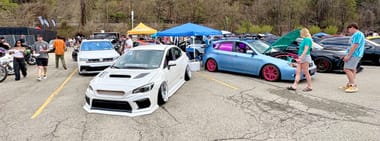 2026 Enthusiast Grid Car Display at the PVGP