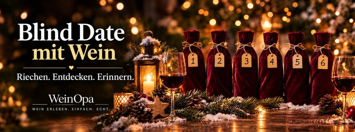 2. Advent mit dem WeinOpa® - Blind Date mit Wein