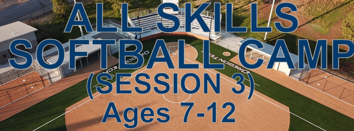 All Skills Softball Camp (Session 3) - Ages 7-12 