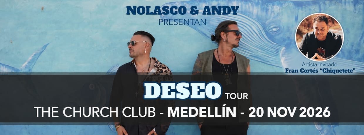 ANDY Y NOLASCO TOUR COLOMBIA 2026