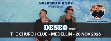 ANDY Y NOLASCO TOUR COLOMBIA 2026