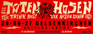 DIE TOTEN HOSEN - TRINK AUS! WIR MÜSSEN GEHEN