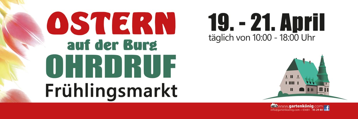 Ostern auf Burg Ohrdruf