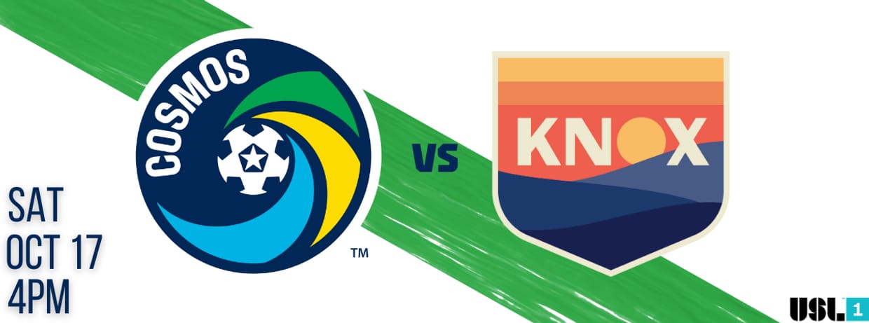 Cosmos vs. One Knoxville SC