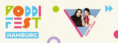 Okay, ciao! live beim Poddifest Hamburg