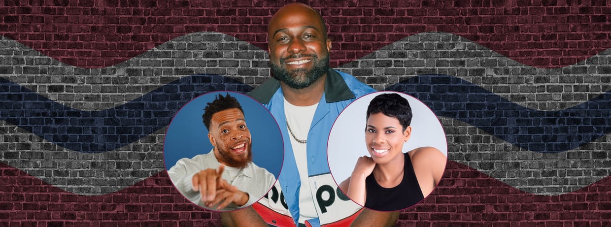 314 Day Comedy Show with John Grimes feat. Tahir Moore and Chelcye Perry