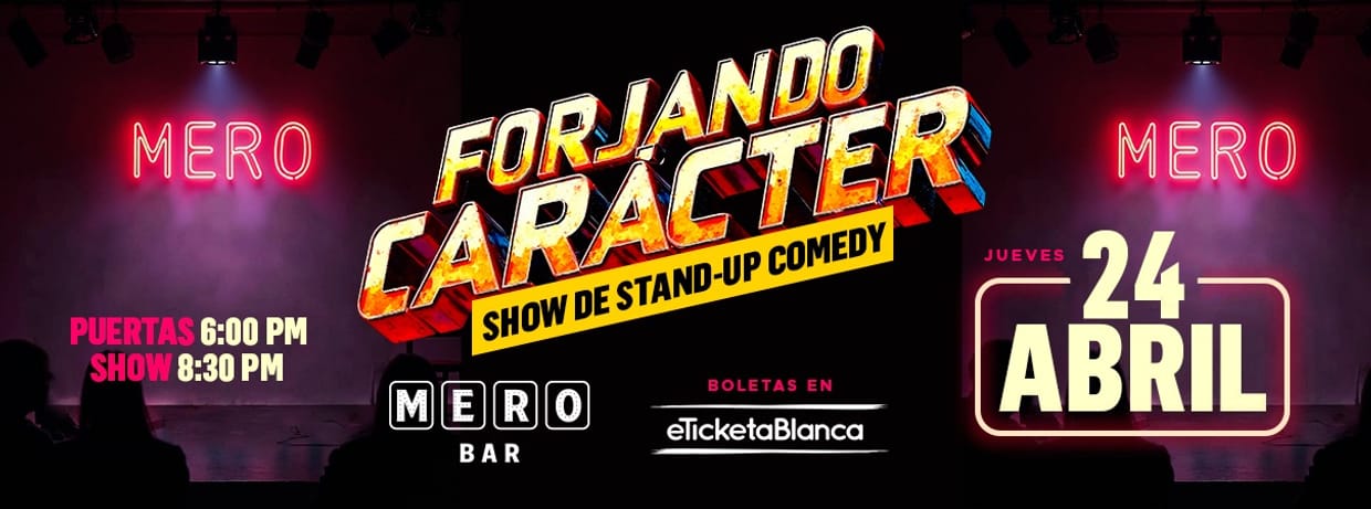 FORJANDO CARACTER: SHOW DE STAND-UP COMEDY