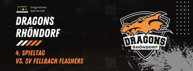 Spieltag 4 | Dragons Rhöndorf vs. SV Fellbach Flashers