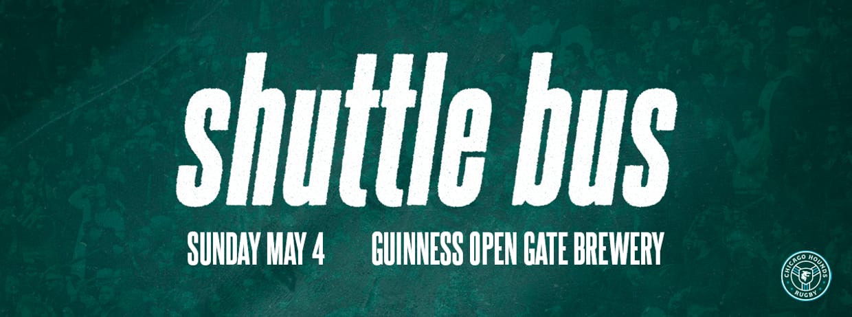 Chicago Hounds Official Downtown HQ Shuttle 5/4