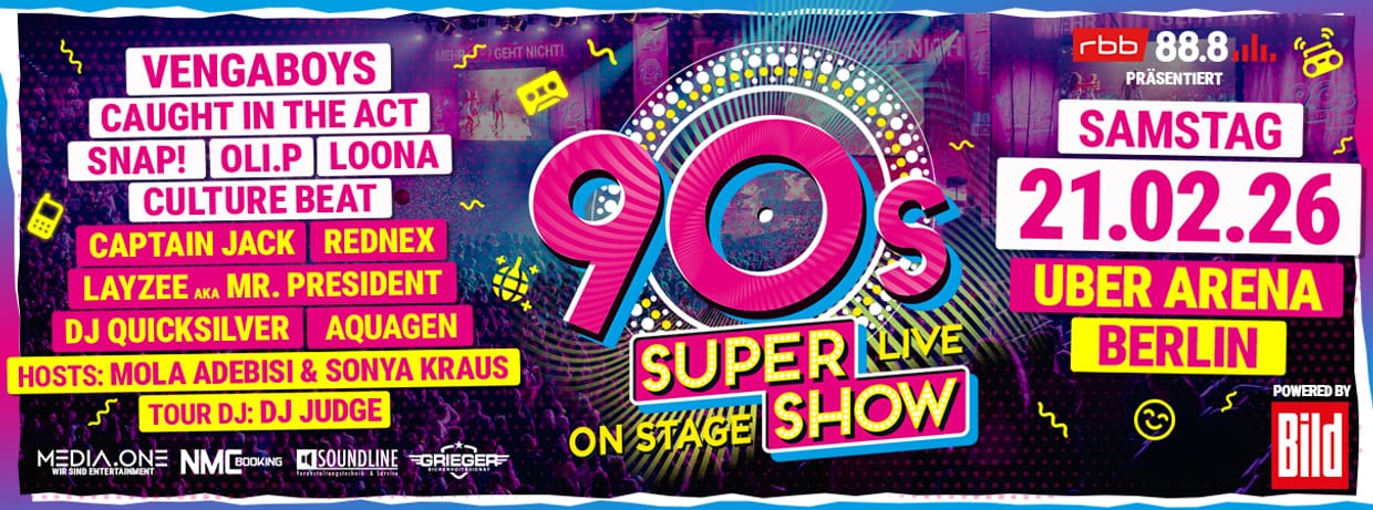 90s Super Show Berlin 2026