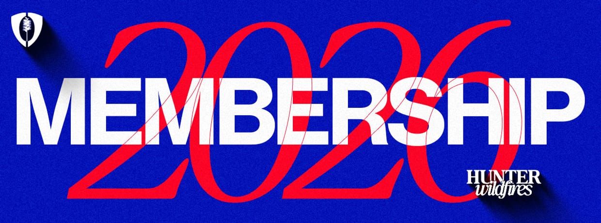 2026 Hunter Wildfires Memberships 