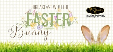 Breakfast with the Easter Bunny!
