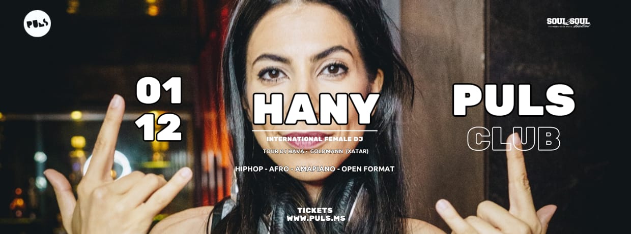 PULS Club DJHANY | 01.12. | PULS Münster 
