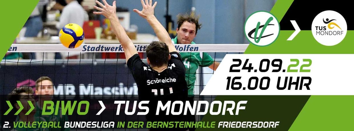 VC Bitterfeld Wolfen vs. TUS Mondorf