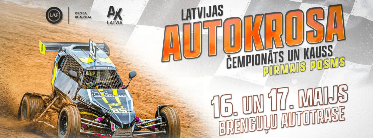 2026. Latvijas autokrosa čempionāta pirmais posms
