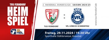 Heimspiel gegen VfL Lübeck-Schwartau