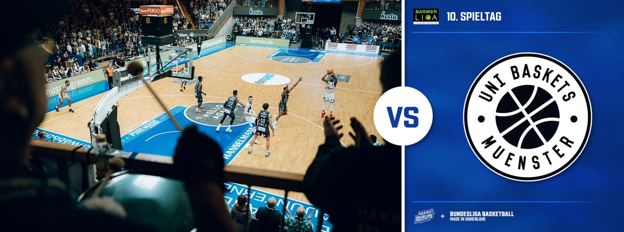 HAKRO Merlins vs. Uni Baskets Münster