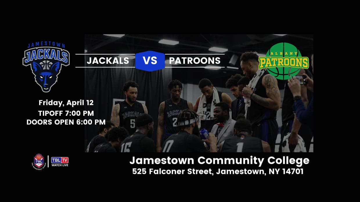 Jamestown Jackals vs Albany Patroons