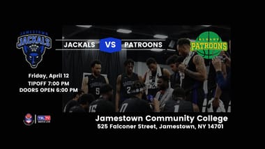Jamestown Jackals vs Albany Patroons