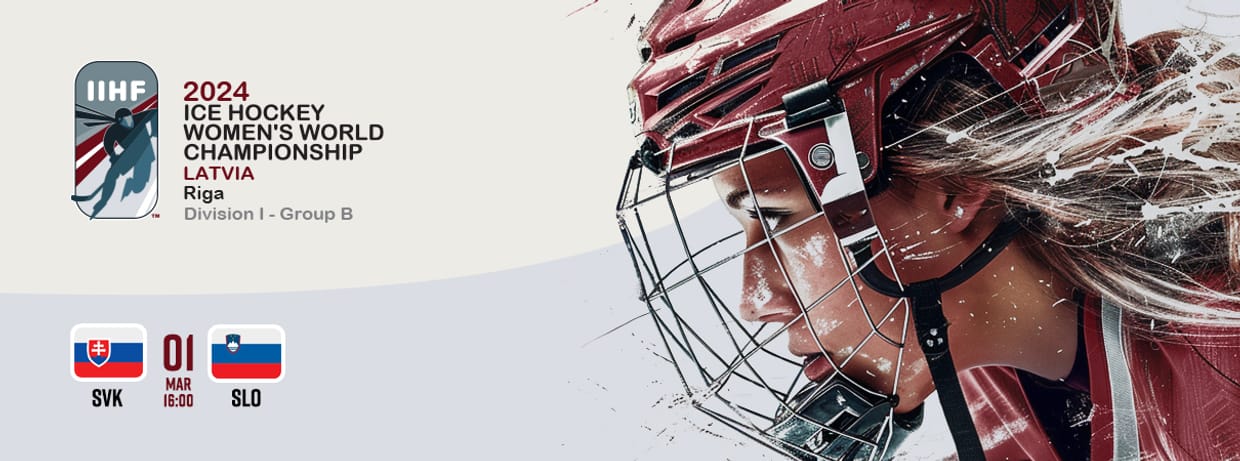 IIHF Pasaules čempionāts hokejā sievietēm: Slovākija - Slovēnija