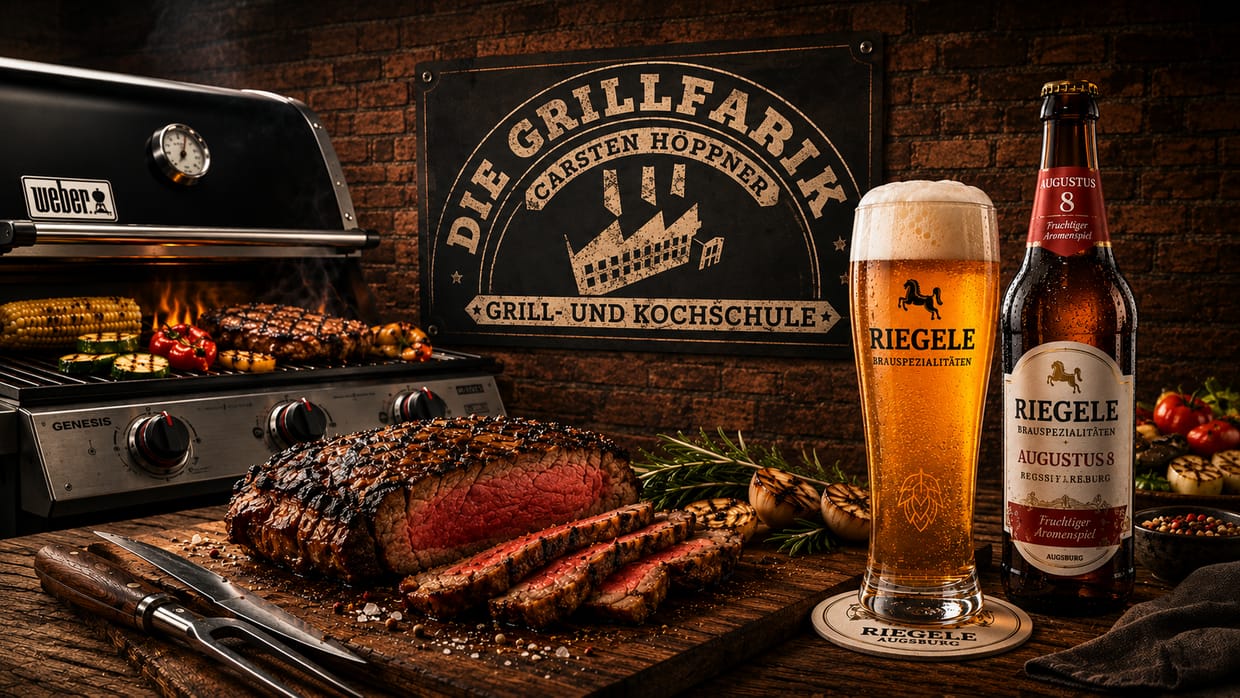 Beef & Beer - Grillfabrik trifft auf Riegele