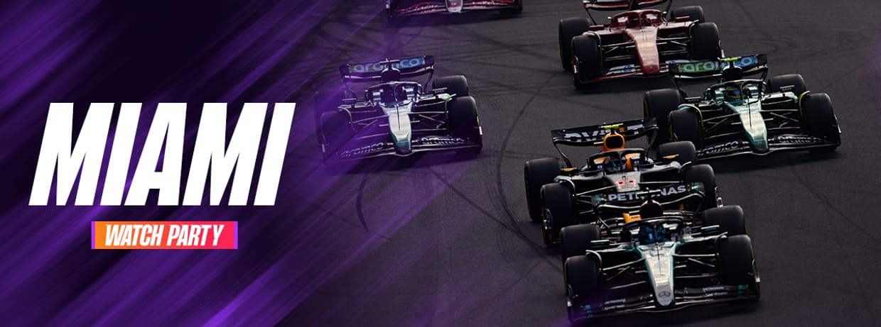 OFFICIAL F1® ARCADE MIAMI GARDENS WATCH PARTY 