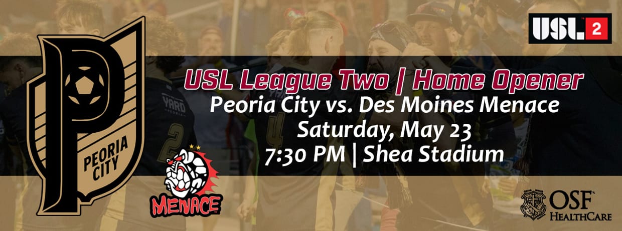 Peoria City vs. Des Moines Menace | May 23