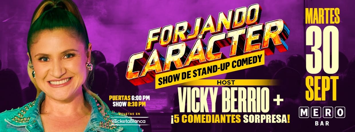 FORJANDO CARACTER: SHOW DE STAND-UP COMEDY