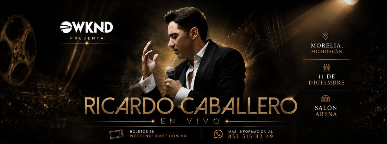 RICARDO CABALLERO EN MORELIA