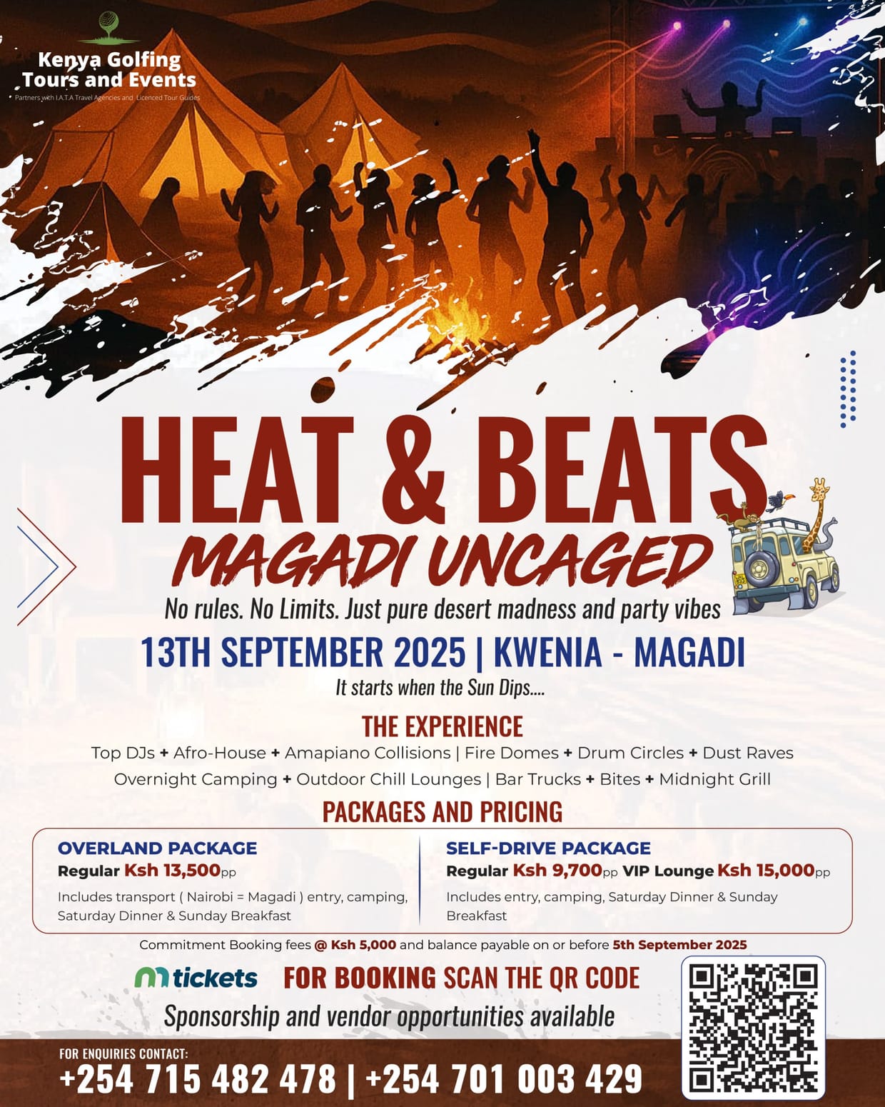 HEATS AND BEATS MAGADI UNCAGED