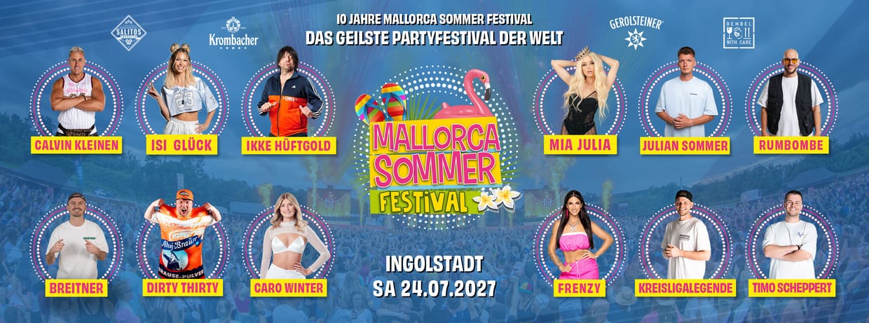 Mallorca Sommer Festival Ingolstadt 2027