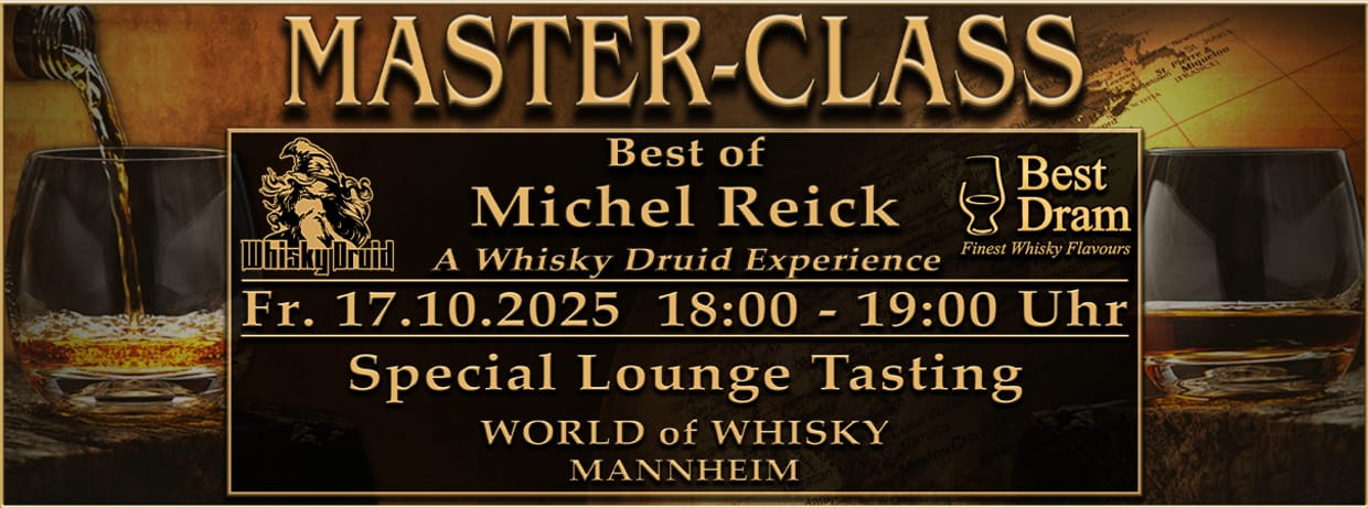 World of Whisky Masterclass - Best of Michel Reick