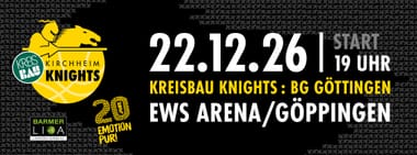Kreisbau Knights vs. BG Göttingen