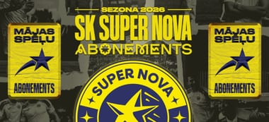 SK “SUPER NOVA” 2026. gada sezonas abonements
